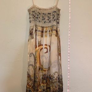 Beautiful ornate sundress.